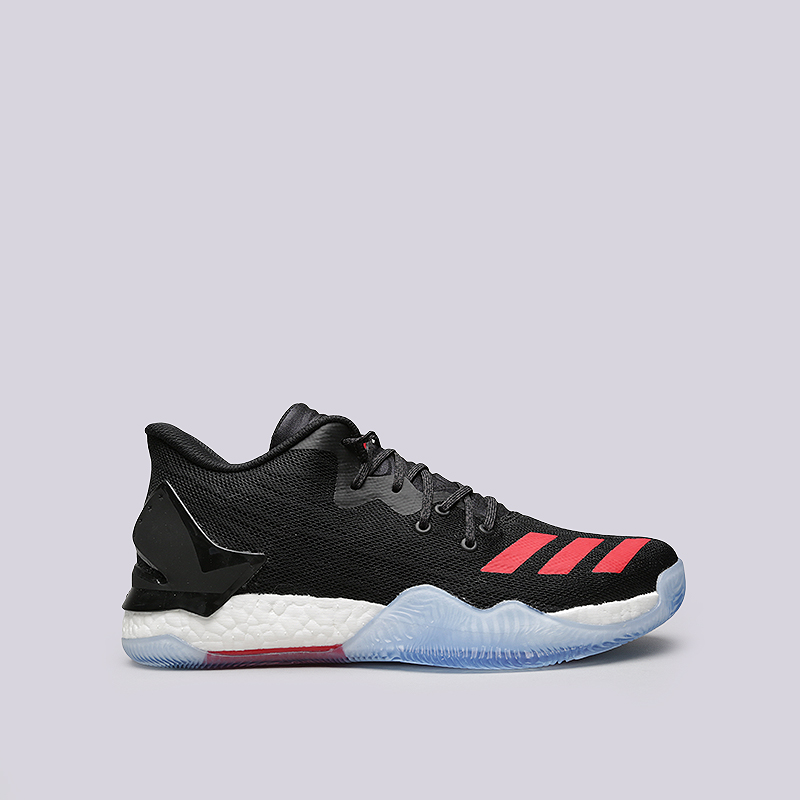 мужские черные баскетбольные кроссовки adidas D Rose 7 Low BW0942 - цена, описание, фото 1